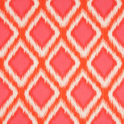 BRUNSCHWIG & FILS 8017147.197.0 KAPARI WOVEN CORAL Fabric - Eade's Wallpaper