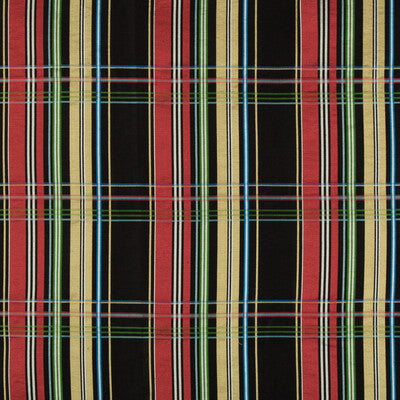 BRUNSCHWIG & FILS 8018108.8.0 LA COMELLE PLAID ONYX Fabric - Eade's Wallpaper