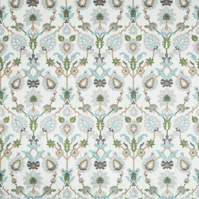 BRUNSCHWIG & FILS 8018116.113.0 SOLANUM EMB MIST Fabric - Eade's Wallpaper