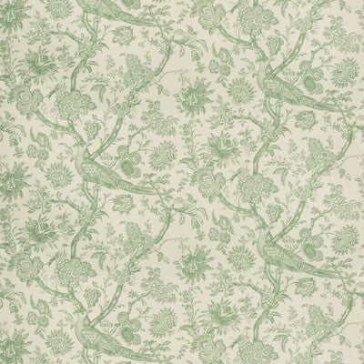 BRUNSCHWIG & FILS 8018122.3.0 CEVENNES PRINT ALOE Fabric - Eade's Wallpaper
