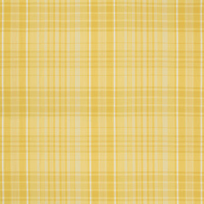 BRUNSCHWIG & FILS 8019101.40.0 GUERNSEY CHECK YELLOW Fabric - Eade's Wallpaper