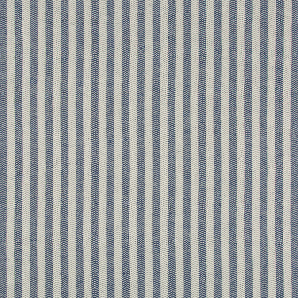 BRUNSCHWIG & FILS 8019102.50.0 ROLLO STRIPE INDIGO Fabric - Eade's Wallpaper