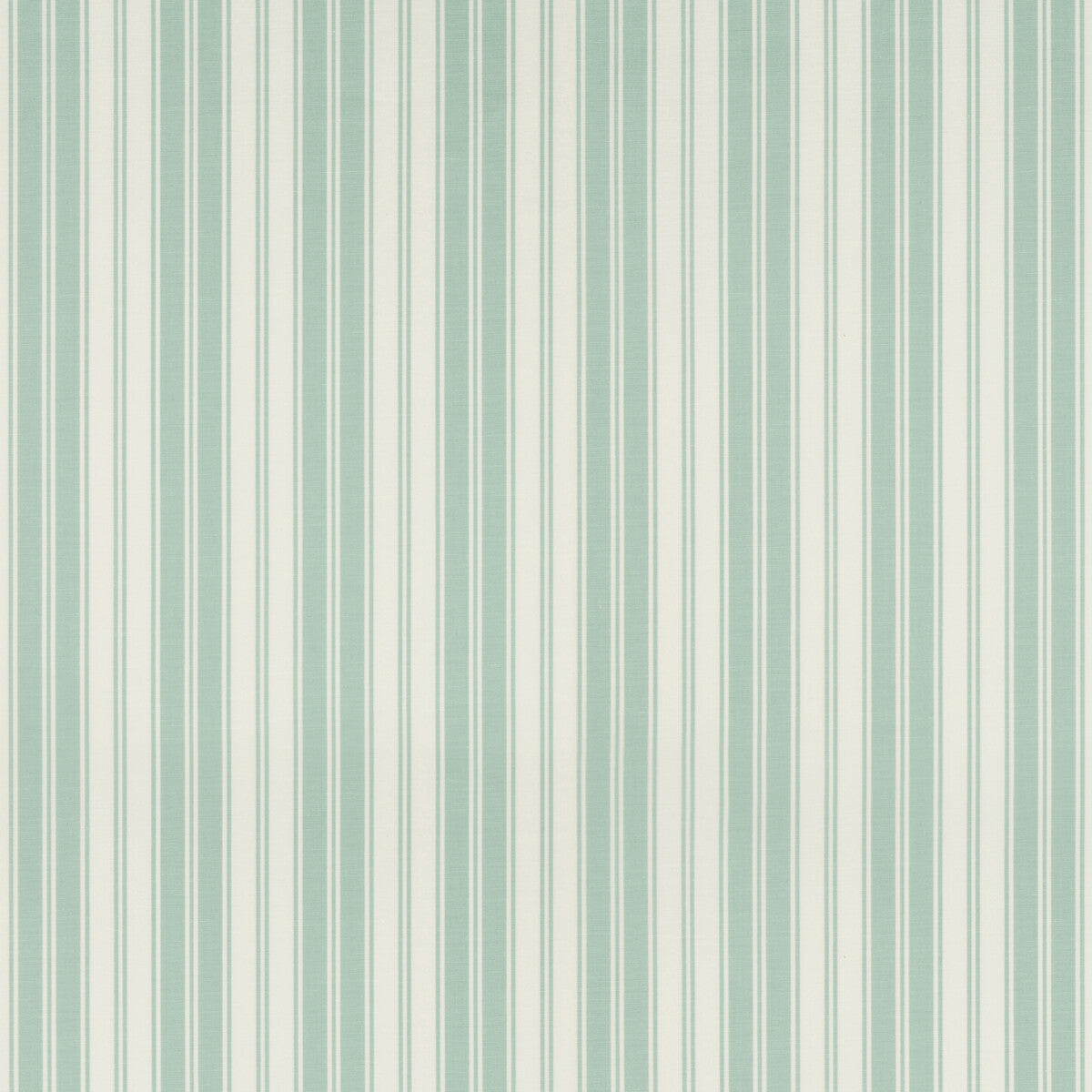 BRUNSCHWIG & FILS 8019106.13.0 AUDEMAR STRIPE AQUA Fabric - Eade's Wallpaper