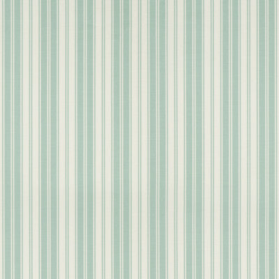 BRUNSCHWIG & FILS 8019106.13.0 AUDEMAR STRIPE AQUA Fabric - Eade's Wallpaper