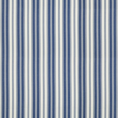 BRUNSCHWIG & FILS 8019106.5.0 AUDEMAR STRIPE BLUE Fabric - Eade's Wallpaper
