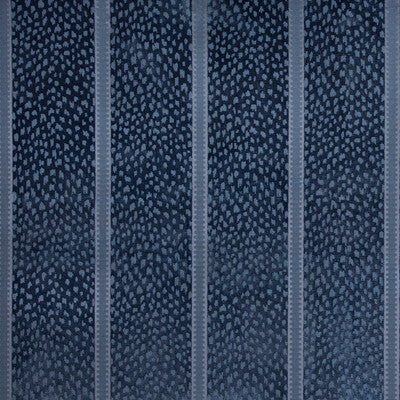 BRUNSCHWIG & FILS 8019108.5.0 SALVATOR VELVET BLUE Fabric - Eade's Wallpaper