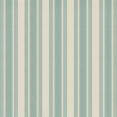 BRUNSCHWIG & FILS 8019110.13.0 COLMAR STRIPE AQUA Fabric - Eade's Wallpaper