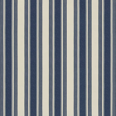 BRUNSCHWIG & FILS 8019110.5.0 COLMAR STRIPE DENIM Fabric - Eade's Wallpaper