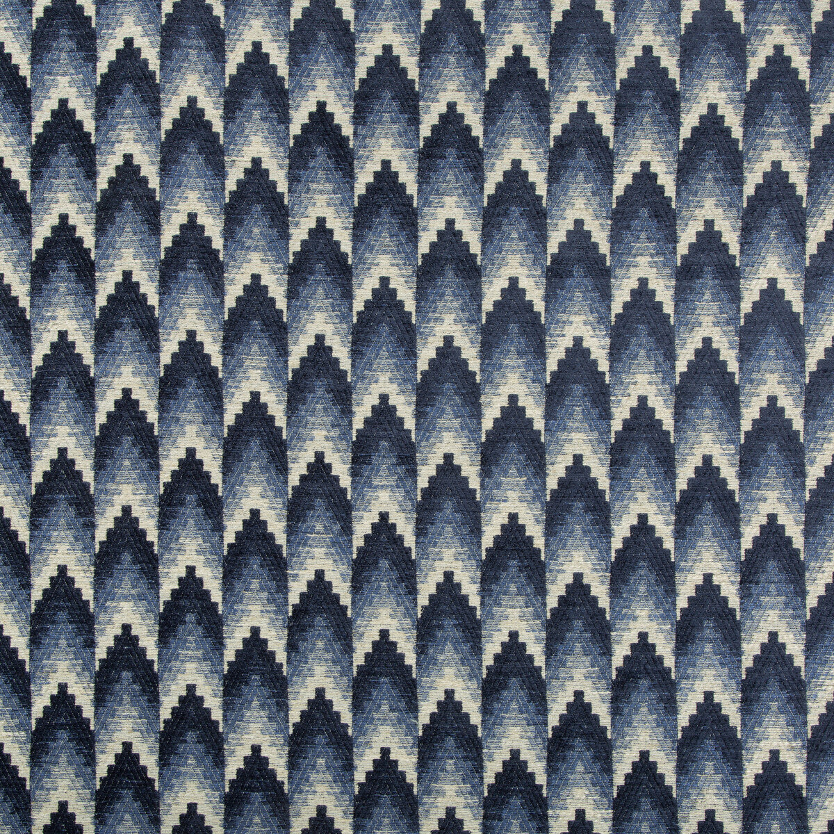 BRUNSCHWIG & FILS 8019118.5.0 VENTRON WOVEN BLUE Fabric - Eade's Wallpaper