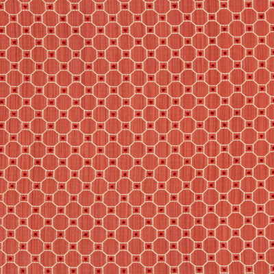 BRUNSCHWIG & FILS 8019123.19.0 TANNEURS WOVEN RED Fabric - Eade's Wallpaper