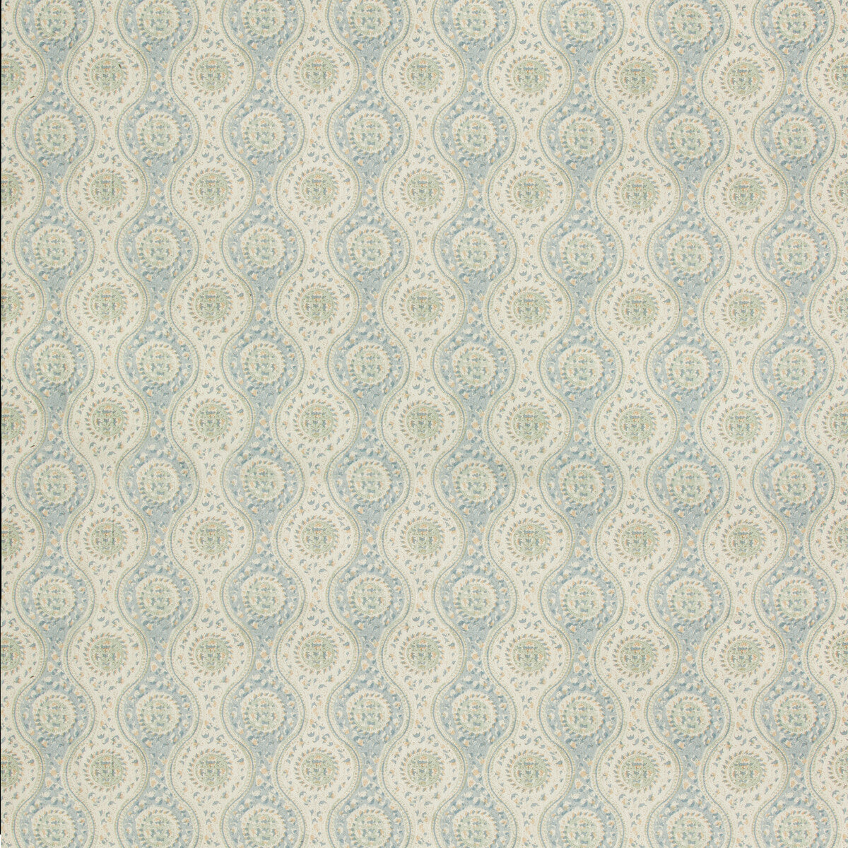 BRUNSCHWIG & FILS 8019129.135.0 NADARI PRINT SKY/AQUA Fabric - Eade's Wallpaper