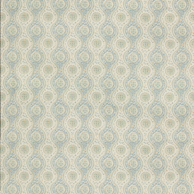 BRUNSCHWIG & FILS 8019129.135.0 NADARI PRINT SKY/AQUA Fabric - Eade's Wallpaper