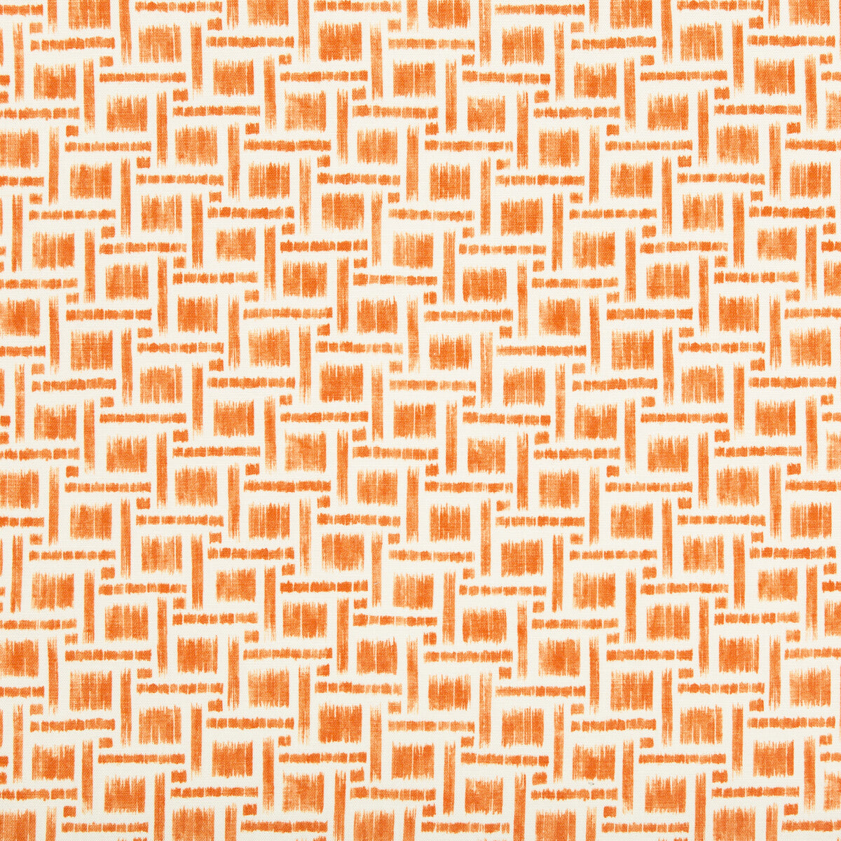 BRUNSCHWIG & FILS 8019135.12.0 MIRA PRINT ORANGE Fabric - Eade's Wallpaper