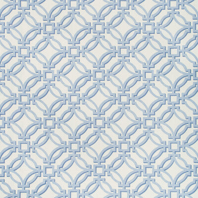 BRUNSCHWIG & FILS 8019136.15.0 SALVY PRINT DELFT Fabric - Eade's Wallpaper
