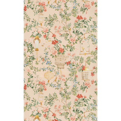 BRUNSCHWIG & FILS 8019137.177.0 JARDIN FLEURI PRINT PETAL Fabric - Eade's Wallpaper