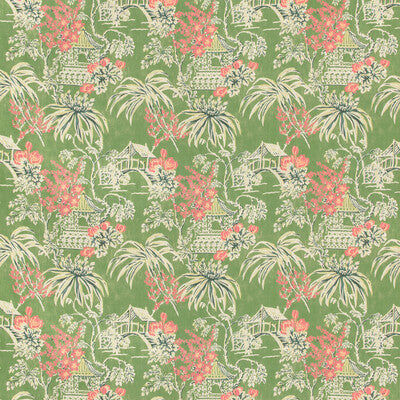 BRUNSCHWIG & FILS 8019138.33.0 TONGLI PRINT FERN Fabric - Eade's Wallpaper