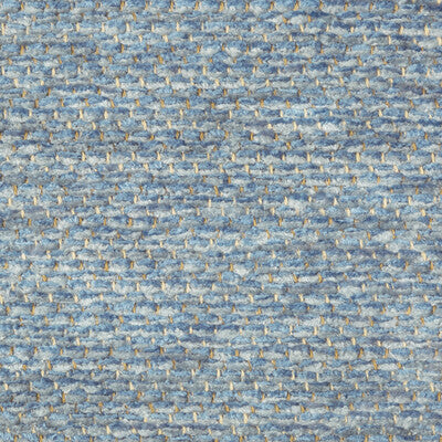 BRUNSCHWIG & FILS 8019145.5.0 CHAMOUX TEXTURE BLUE Fabric - Eade's Wallpaper
