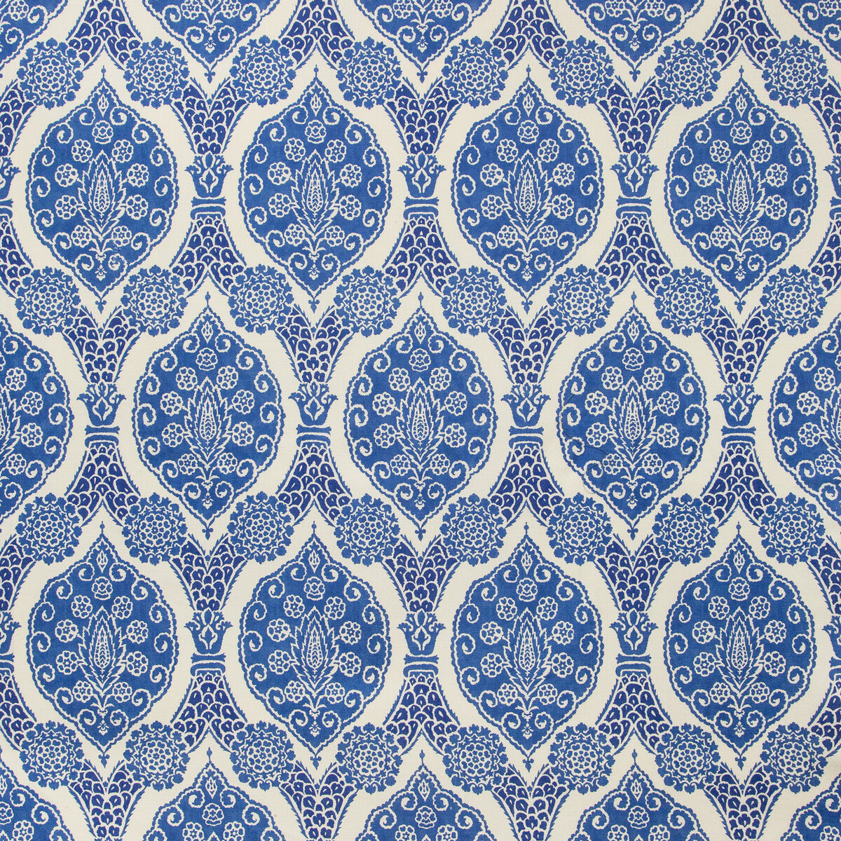 BRUNSCHWIG & FILS 8020103.55.0 SUFERA PRINT BLUE Fabric - Eade's Wallpaper