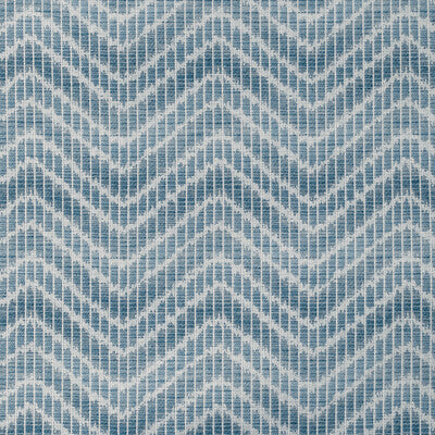 BRUNSCHWIG & FILS 8020106.5.0 CHAUSEY WOVEN BLUE Fabric - Eade's Wallpaper