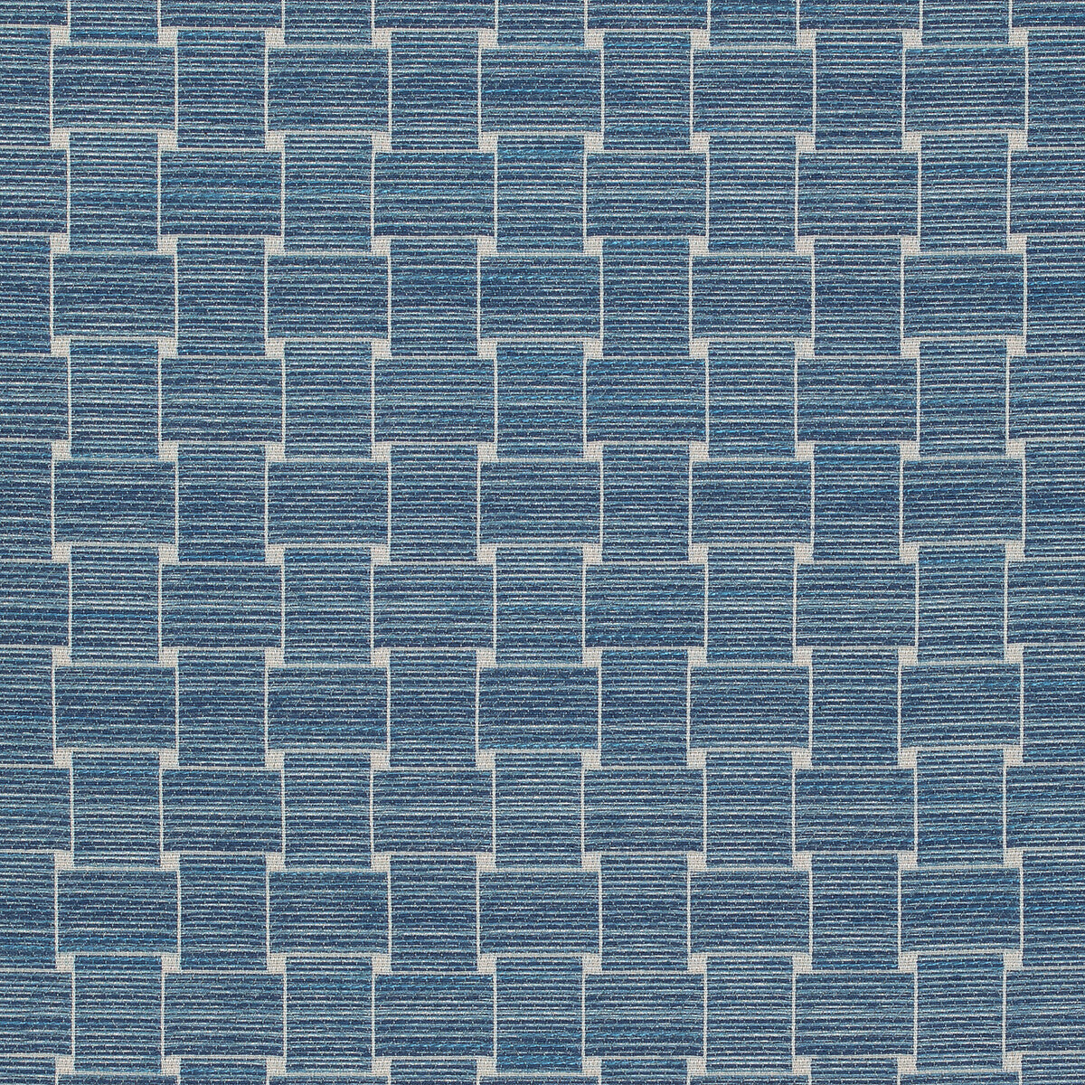 BRUNSCHWIG & FILS 8020108.5.0 BEAUMOIS WOVEN BLUE Fabric - Eade's Wallpaper