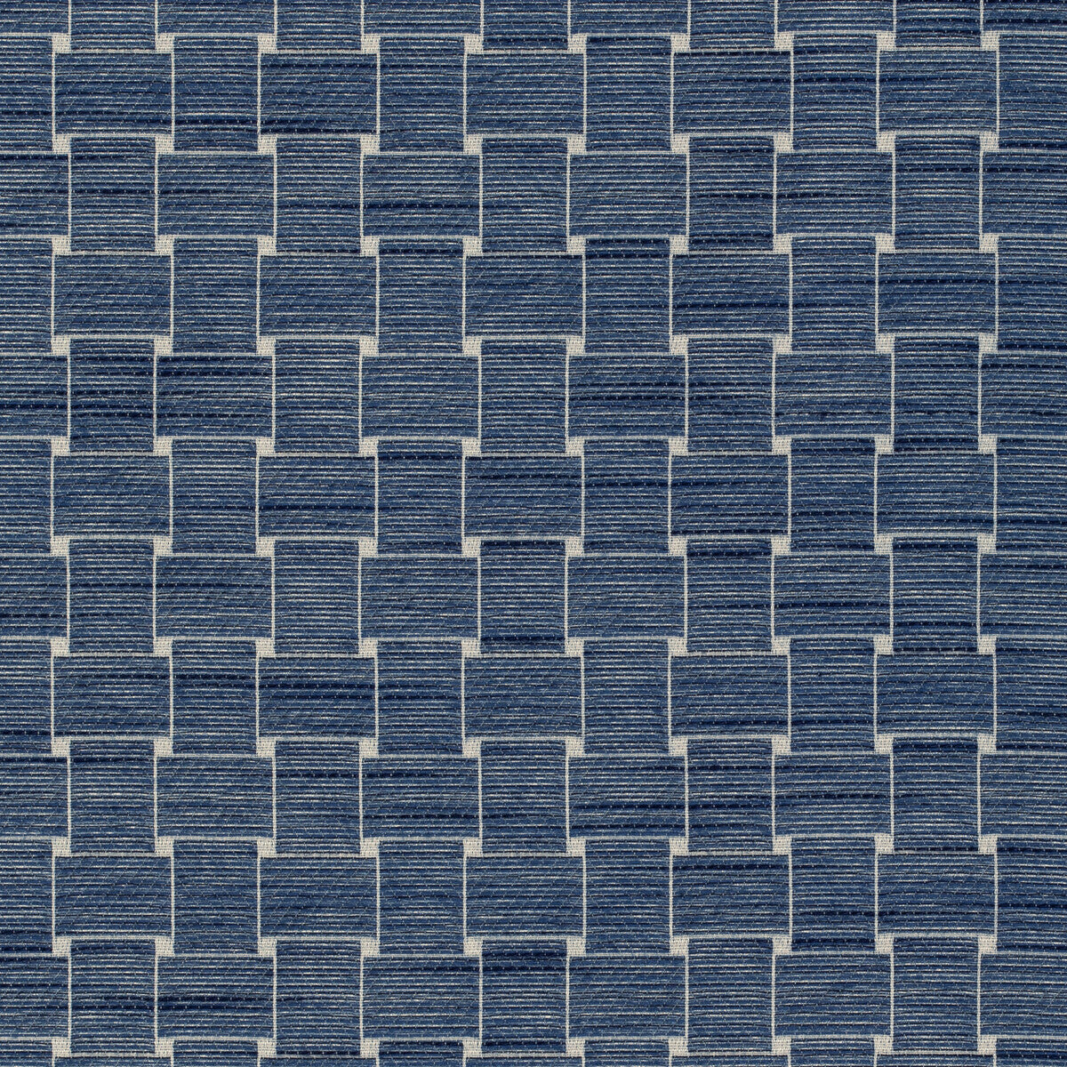 BRUNSCHWIG & FILS 8020108.50.0 BEAUMOIS WOVEN NAVY Fabric - Eade's Wallpaper