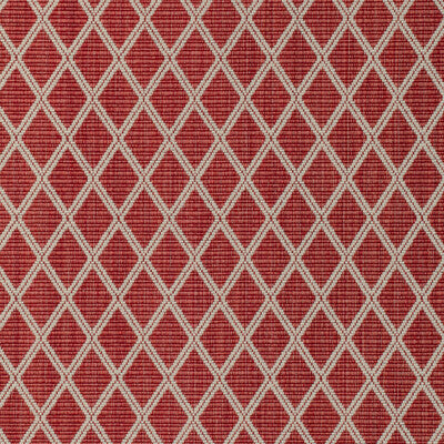 BRUNSCHWIG & FILS 8020109.19.0 CANCALE WOVEN RED Fabric - Eade's Wallpaper