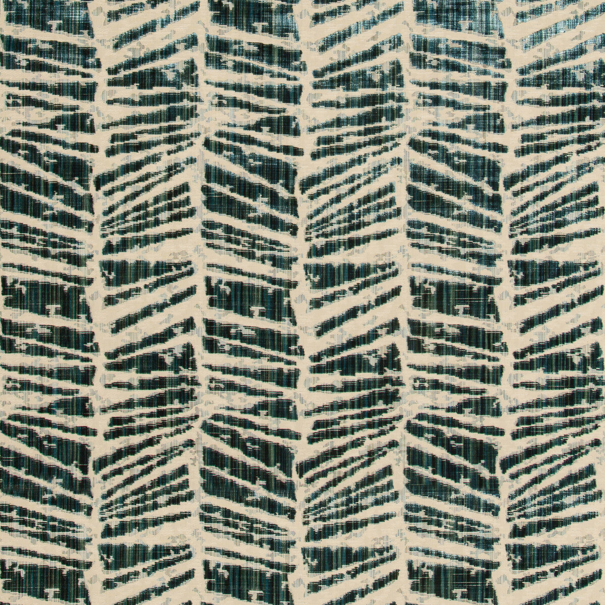 BRUNSCHWIG & FILS 8020114.313.0 CHAUMONT VELVET TEAL Fabric - Eade's Wallpaper