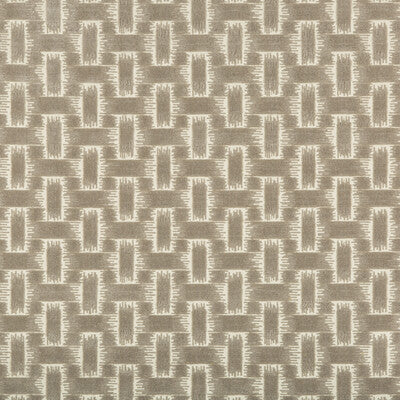BRUNSCHWIG & FILS 8020116.11.0 CHAMBORD VELVET SMOKE Fabric - Eade's Wallpaper