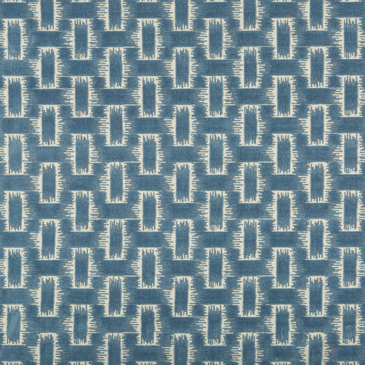BRUNSCHWIG & FILS 8020116.15.0 CHAMBORD VELVET SKY BLUE Fabric - Eade's Wallpaper