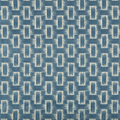 BRUNSCHWIG & FILS 8020116.15.0 CHAMBORD VELVET SKY BLUE Fabric - Eade's Wallpaper