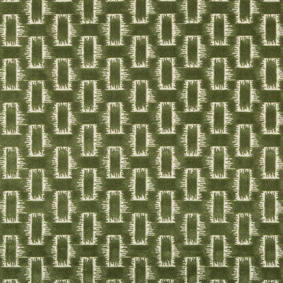 BRUNSCHWIG & FILS 8020116.3.0 CHAMBORD VELVET LEAF Fabric - Eade's Wallpaper
