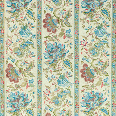 BRUNSCHWIG & FILS 8020120.137.0 MONTFLOURS PRINT MULTI Fabric - Eade's Wallpaper