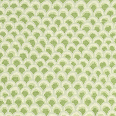BRUNSCHWIG & FILS 8020126.416.0 PAVE II PRINT KIWI Fabric - Eade's Wallpaper