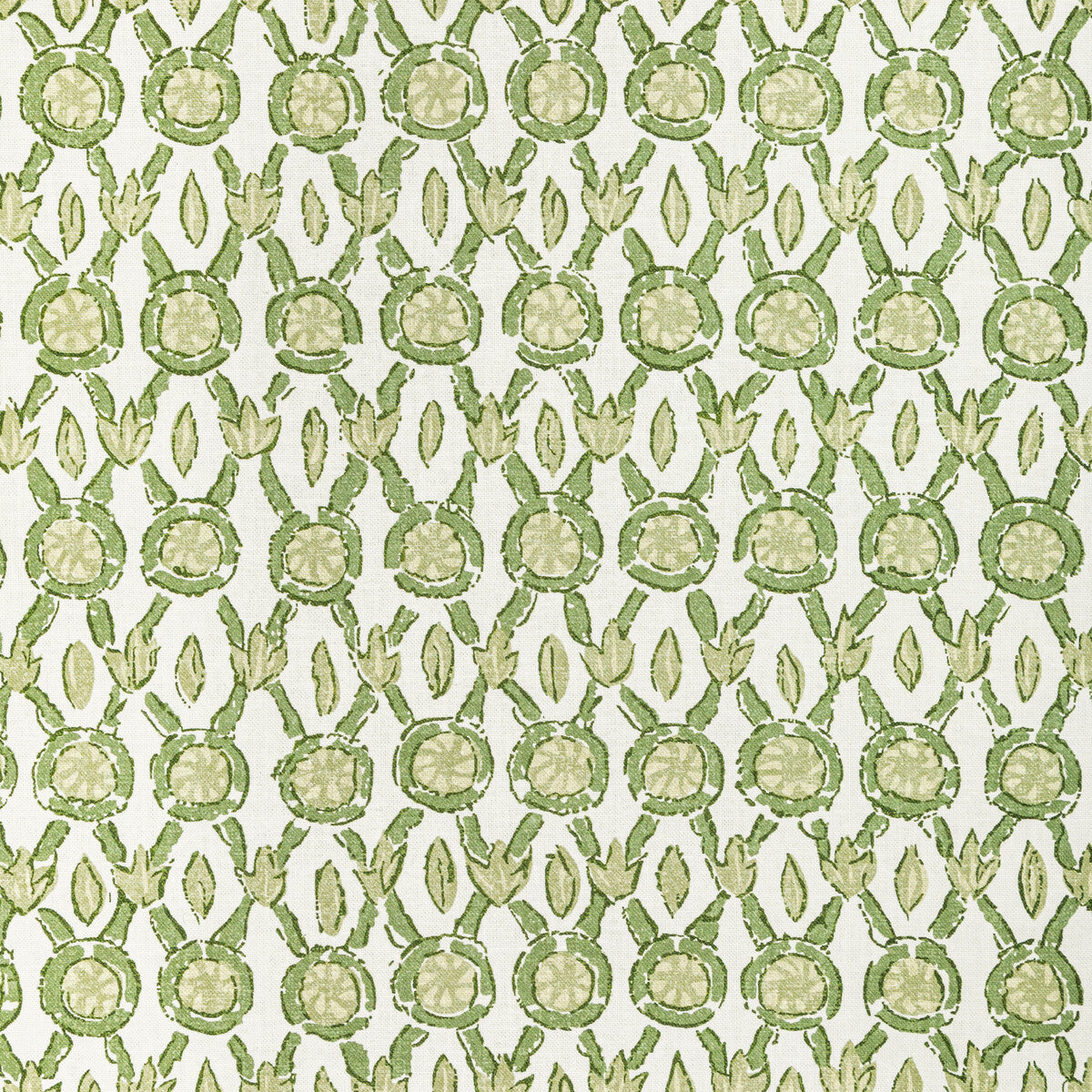 BRUNSCHWIG & FILS 8022103.33.0 GALON PRINT LEAF Fabric - Eade's Wallpaper