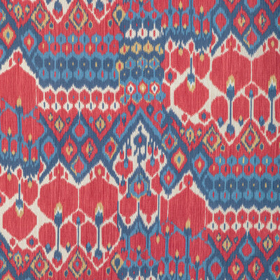 BRUNSCHWIG & FILS 8022104.195.0 BONNIEUX PRINT RED/BLUE Fabric - Eade's Wallpaper