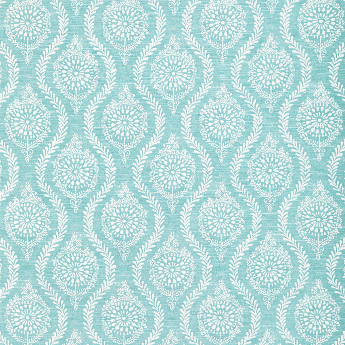 BRUNSCHWIG & FILS 8022105.13.0 MARINDOL PRINT AQUA Fabric - Eade's Wallpaper