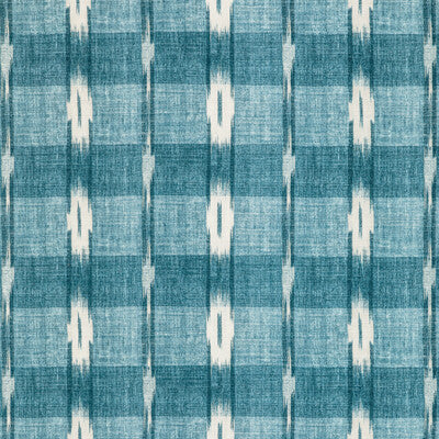 BRUNSCHWIG & FILS 8022106.13.0 GIRARD PRINT TEAL Fabric - Eade's Wallpaper