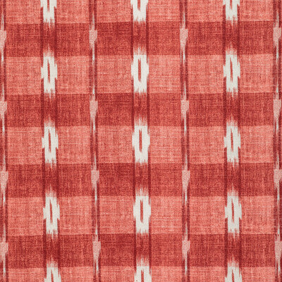 BRUNSCHWIG & FILS 8022106.19.0 GIRARD PRINT RED Fabric - Eade's Wallpaper