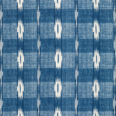 BRUNSCHWIG & FILS 8022106.55.0 GIRARD PRINT INDIGO Fabric - Eade's Wallpaper
