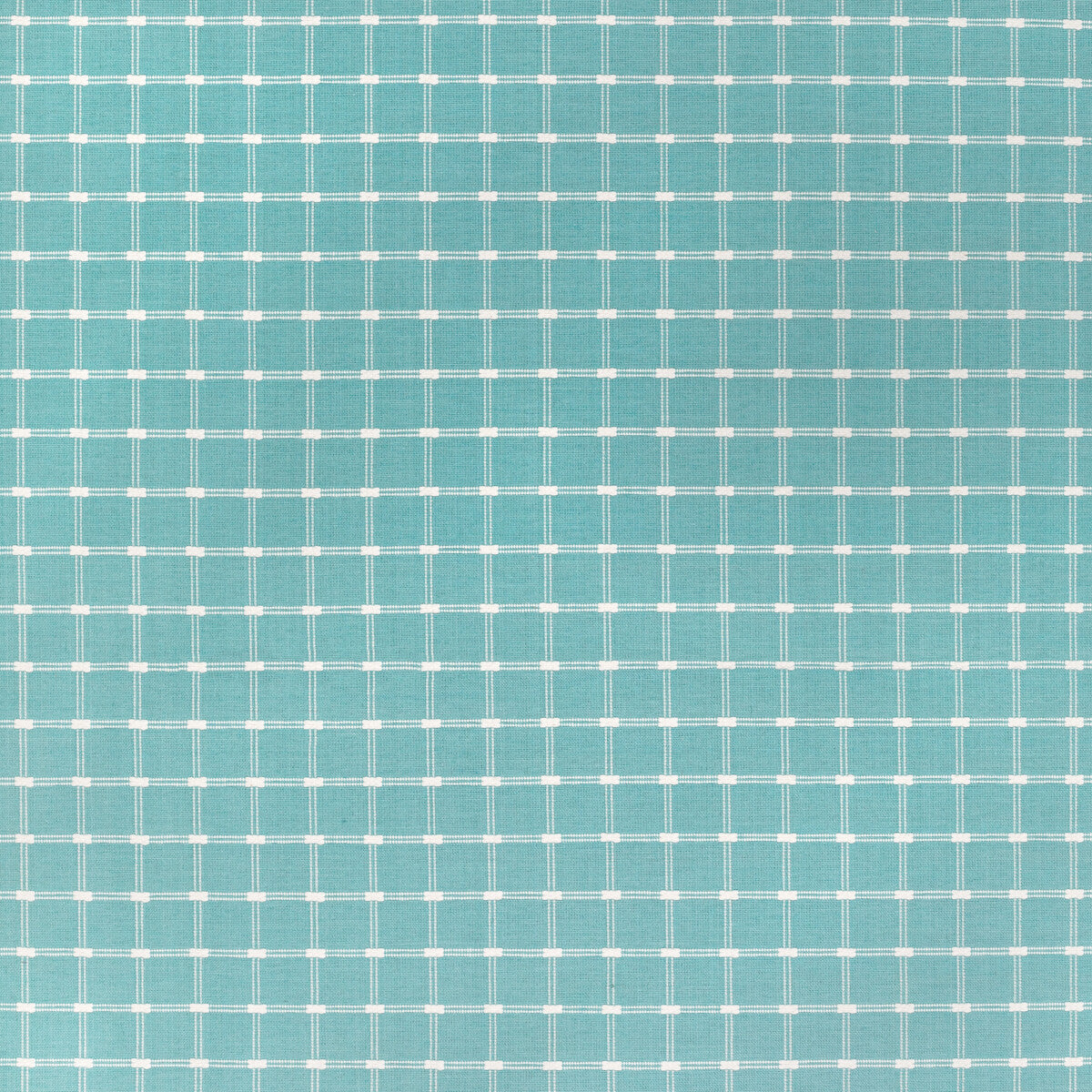 BRUNSCHWIG & FILS 8022116.13.0 LISON CHECK AQUA Fabric - Eade's Wallpaper