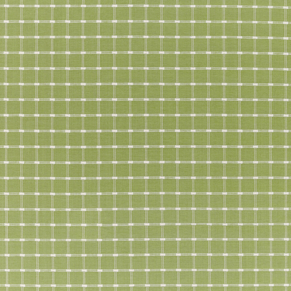 BRUNSCHWIG & FILS 8022116.23.0 LISON CHECK LEAF Fabric - Eade's Wallpaper