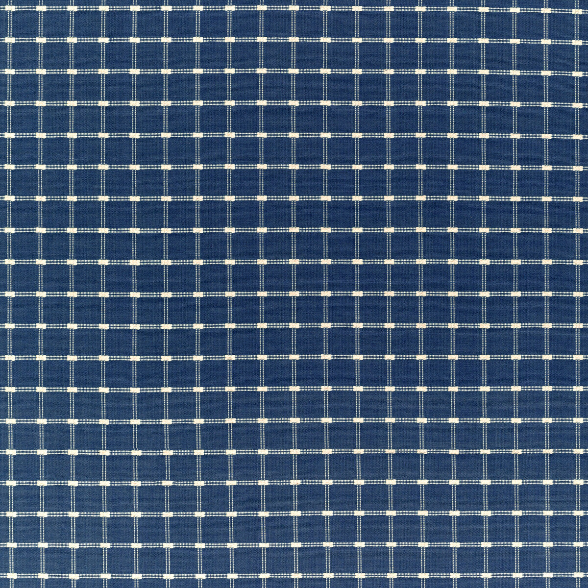 BRUNSCHWIG & FILS 8022116.50.0 LISON CHECK NAVY Fabric - Eade's Wallpaper
