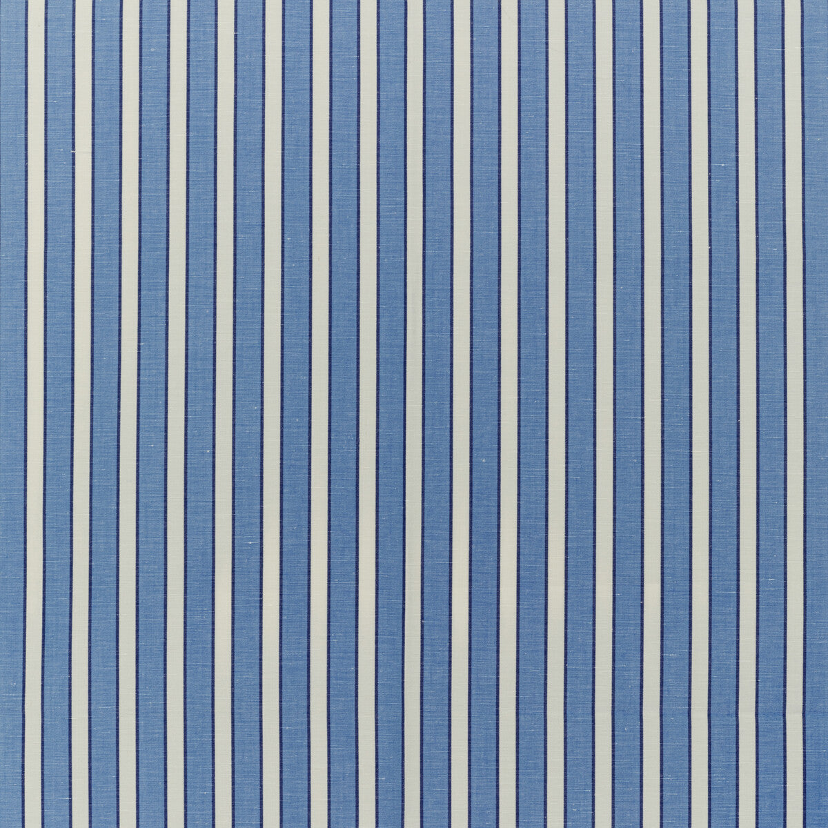 BRUNSCHWIG & FILS 8022117.155.0 ROUEN STRIPE BLUE Fabric - Eade's Wallpaper