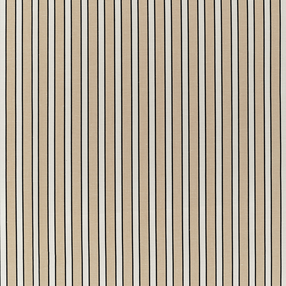 BRUNSCHWIG & FILS 8022117.168.0 ROUEN STRIPE BEIGE Fabric - Eade's Wallpaper