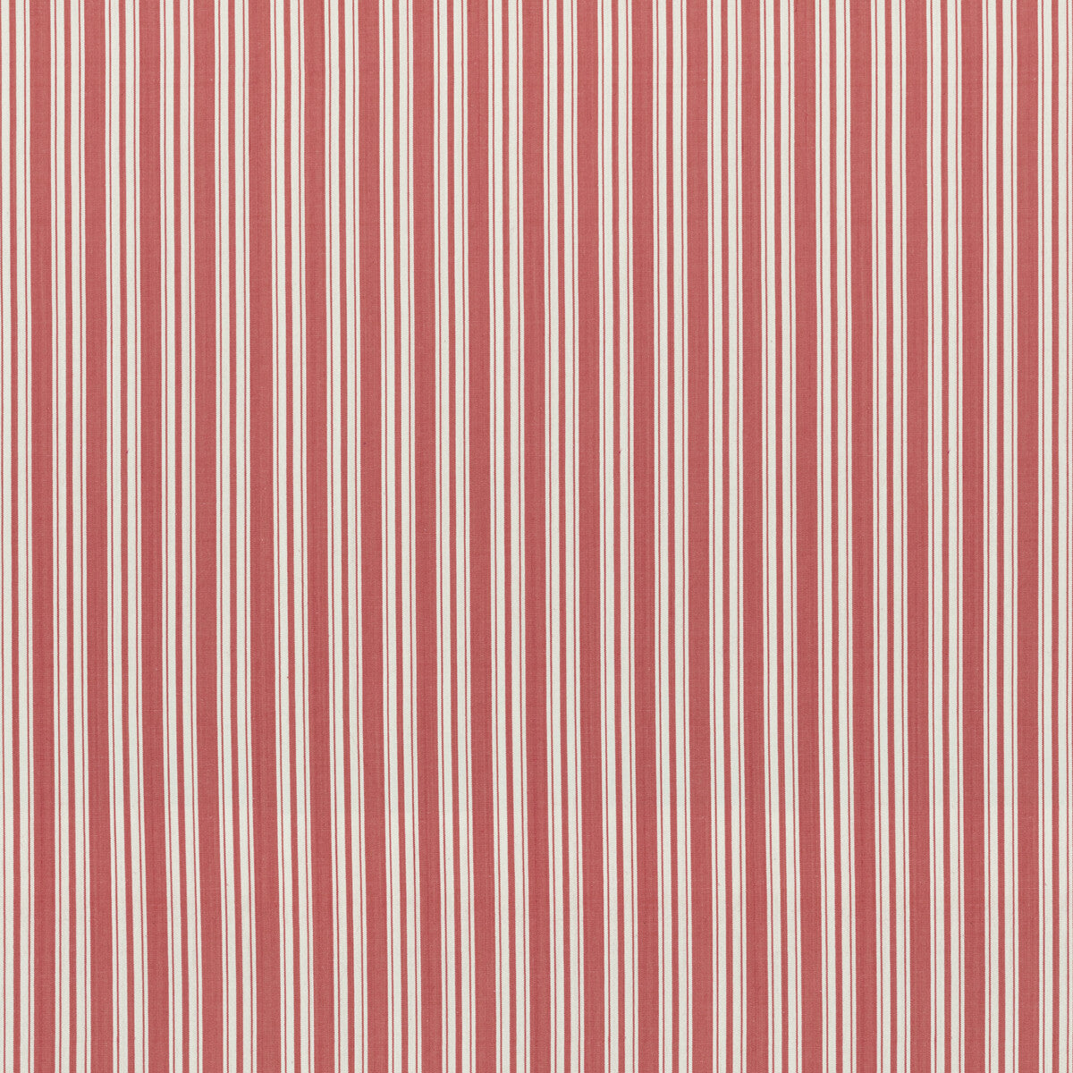 BRUNSCHWIG & FILS 8022118.19.0 SELUNE STRIPE RED Fabric - Eade's Wallpaper