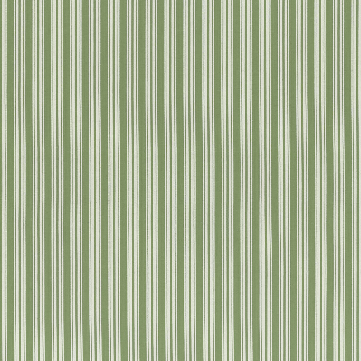 BRUNSCHWIG & FILS 8022118.3.0 SELUNE STRIPE GREEN Fabric - Eade's Wallpaper