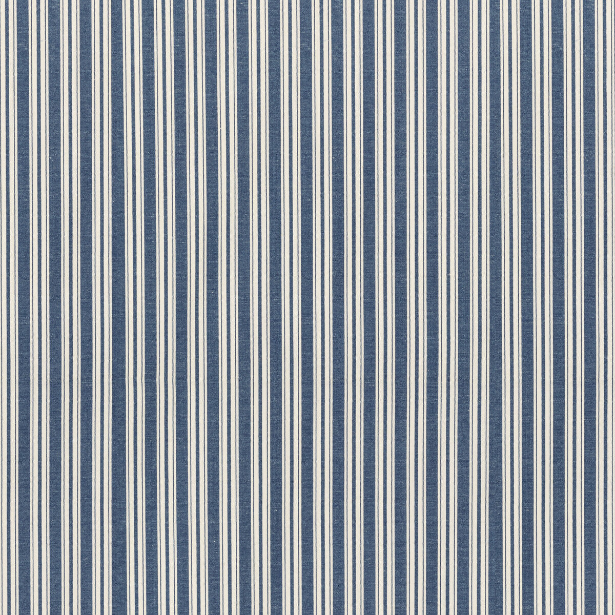 BRUNSCHWIG & FILS 8022118.50.0 SELUNE STRIPE NAVY Fabric - Eade's Wallpaper