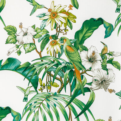 BRUNSCHWIG & FILS 8022129.31.0 ANIMA PRINT LEAF Fabric - Eade's Wallpaper