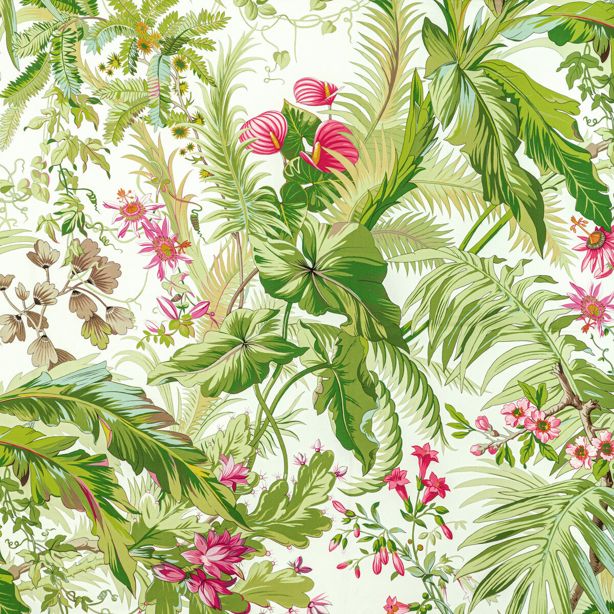 BRUNSCHWIG & FILS 8022136.73.0 MAJORELLE PRINT SPRING Fabric - Eade's Wallpaper