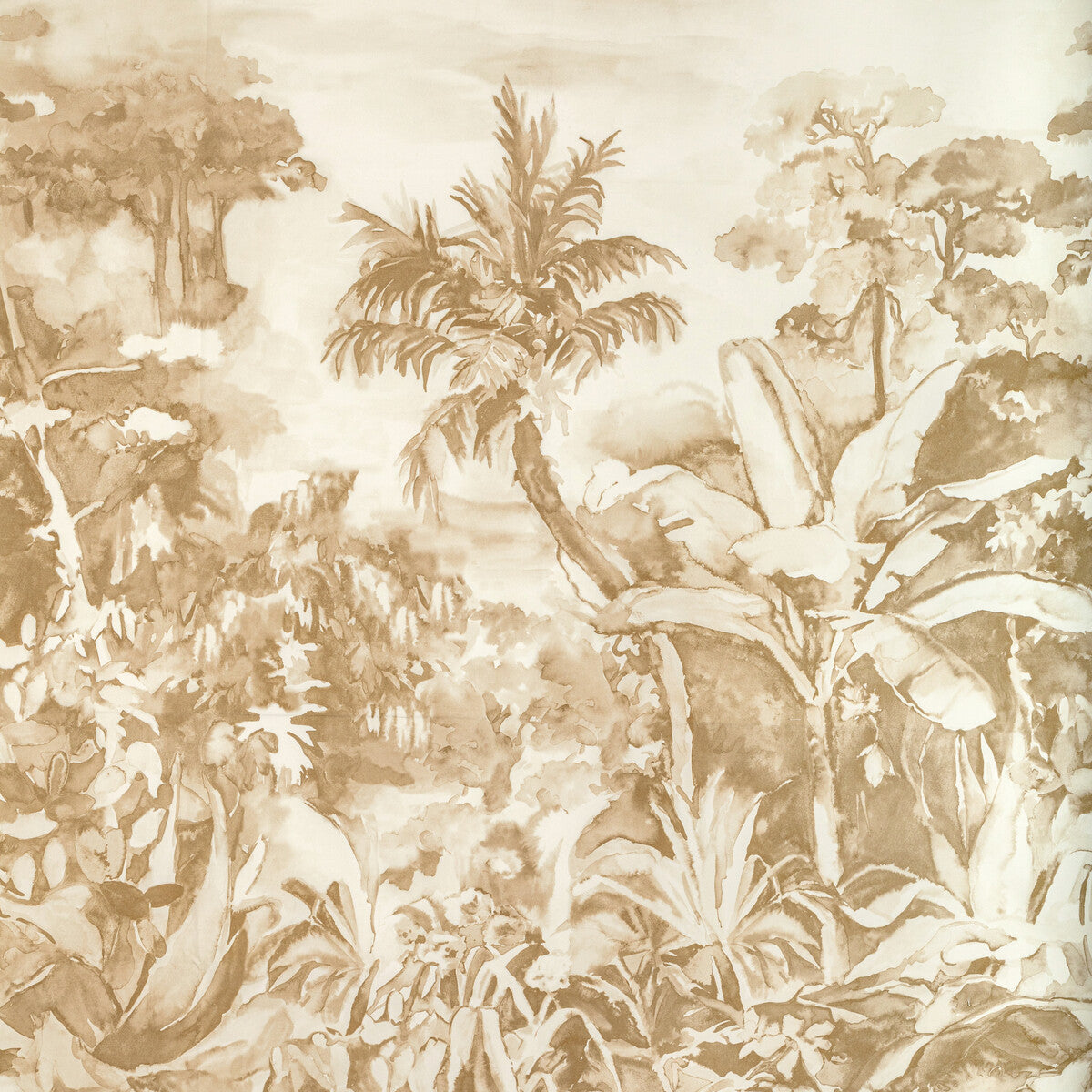 BRUNSCHWIG & FILS 8022139.16.0 NOUVELLE PRINT NATURAL Fabric - Eade's Wallpaper